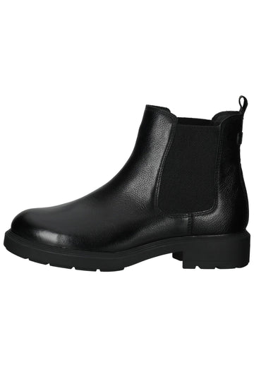 Tamaris Stiefelette Leder Schwarz - surf4shoes
