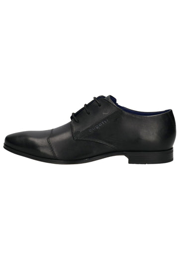 Bugatti Halbschuhe Nappaleder Schwarz - surf4shoes