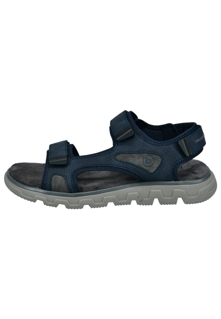 Bugatti Sandalen Nappaleder Dunkelblau - surf4shoes