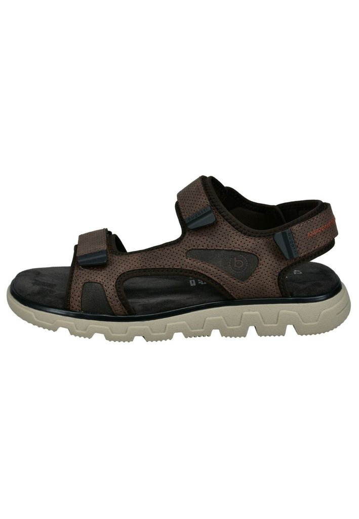 Bugatti Sandalen Lederimitat Cognac - surf4shoes