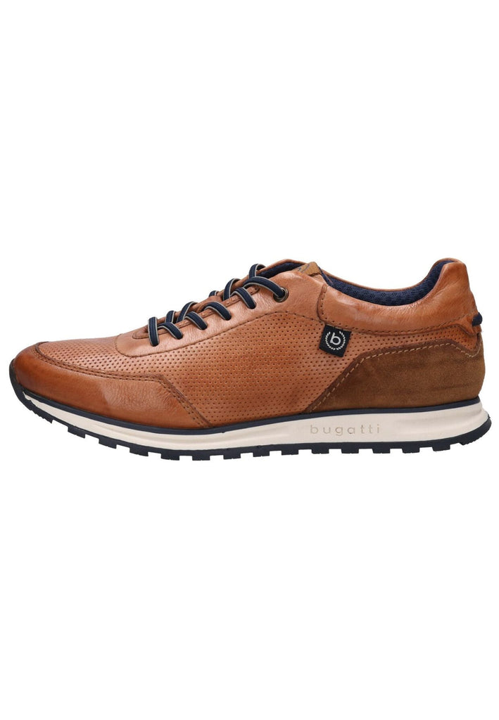 Bugatti Sneaker Nappaleder Cognac - surf4shoes