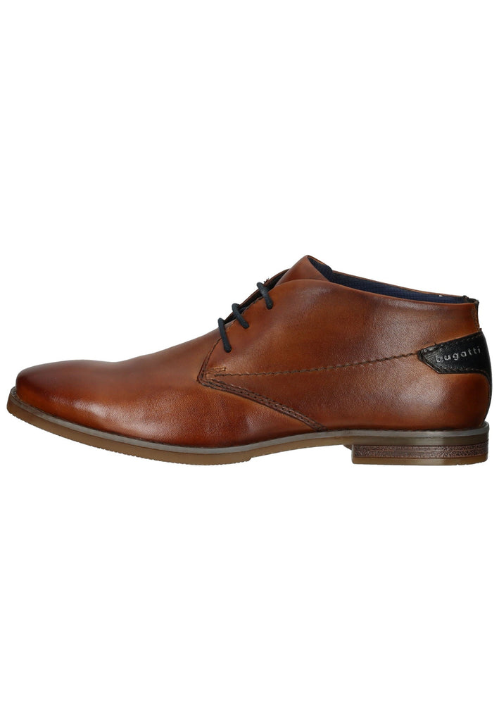 Bugatti Businessschuhe Glattleder Cognac - surf4shoes