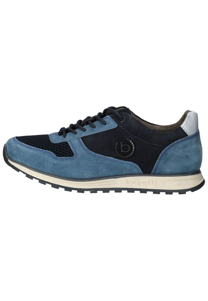 Bugatti Sneaker Veloursleder/Textil Blau - surf4shoes