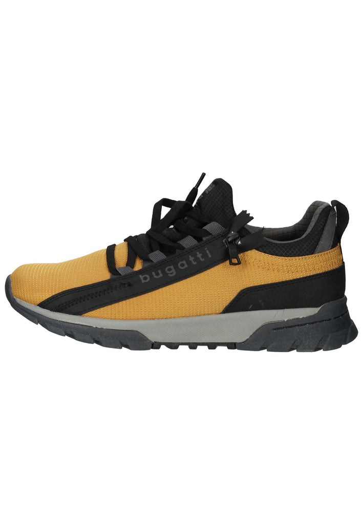 Bugatti Sneaker Textil Schwarz/Gelb - surf4shoes