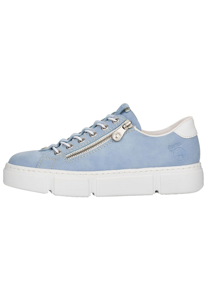 Rieker Sneaker Lederimitat Weiß - surf4shoes