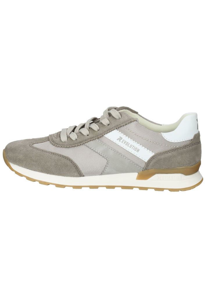Rieker Sneaker Textil Grau/Weiß - surf4shoes