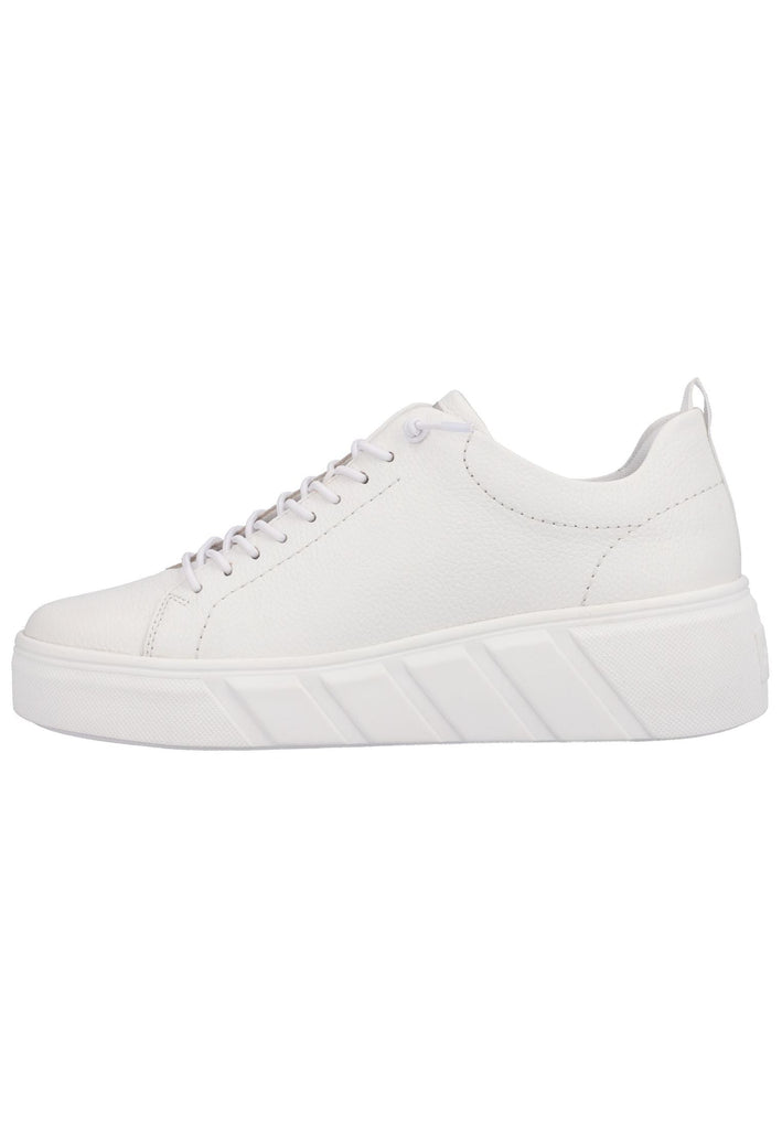 Rieker Sneaker Glattleder Weiß - surf4shoes