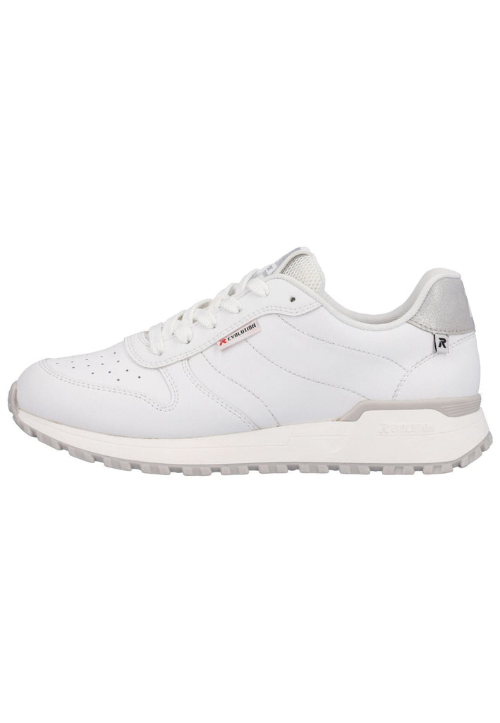 Rieker Sneaker Glattleder Weiß - surf4shoes