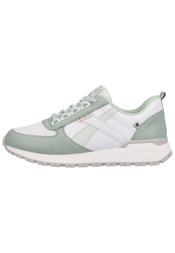 Rieker Sneaker Glattleder Weiß - surf4shoes