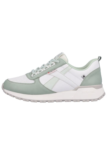 Rieker Sneaker Glattleder Weiß - surf4shoes