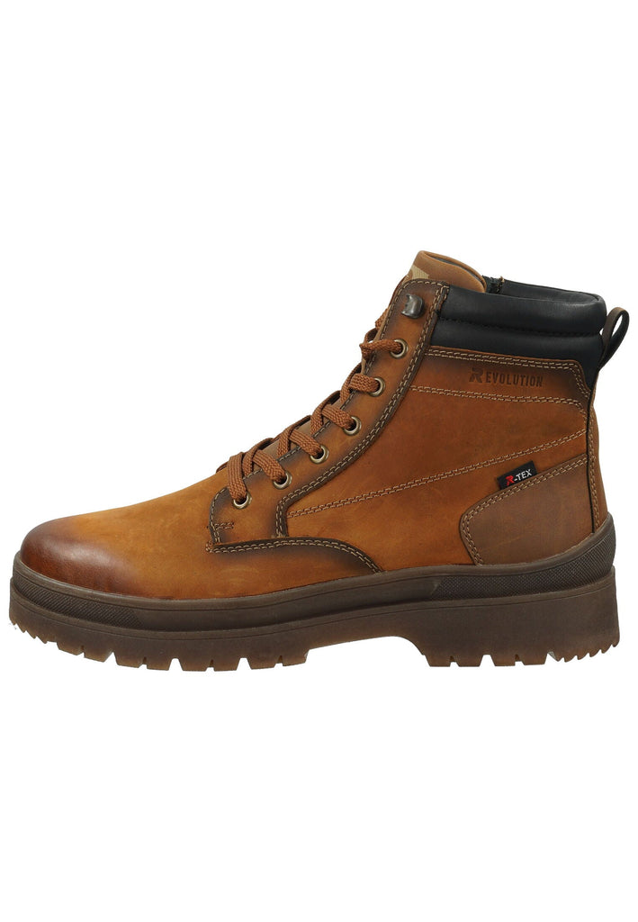 Rieker Stiefelette Leder/Textil Nuss Warmfutter - surf4shoes