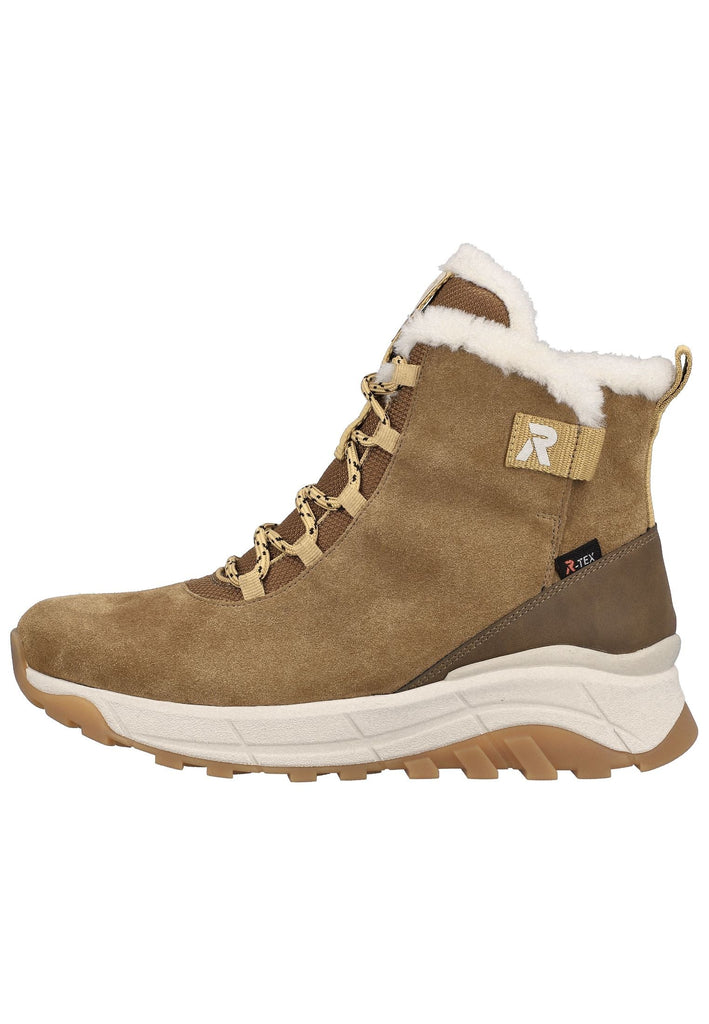 Rieker Stiefelette Leder/Textil Cuoio - surf4shoes