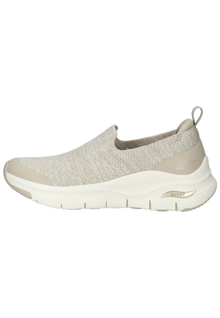 Skechers Sneaker Textil Taupe - surf4shoes