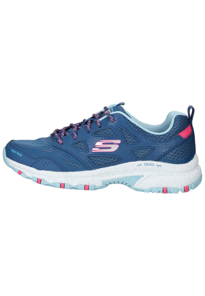 Skechers Wanderschuhe Leder Mittelblau - surf4shoes
