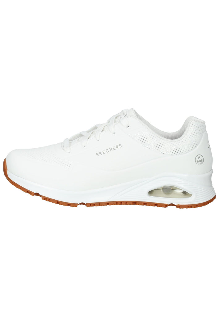 Skechers Sneaker Lederimitat Weiß - surf4shoes