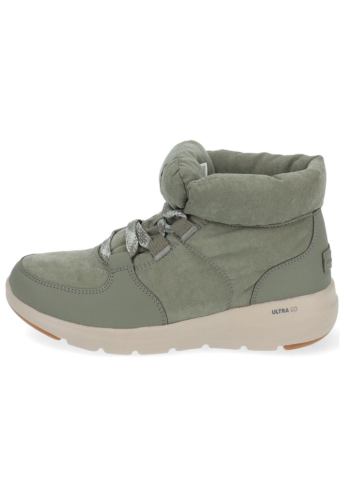 Skechers Stiefelette Textil Grün Warmfutter - surf4shoes