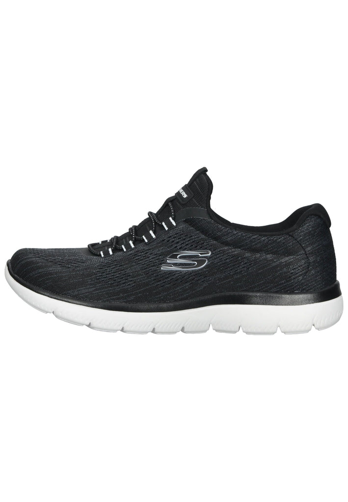 Skechers Halbschuhe Textil Schwarz - surf4shoes