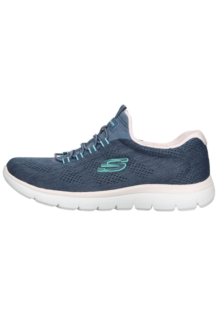 Skechers Sneaker Textil Blau - surf4shoes