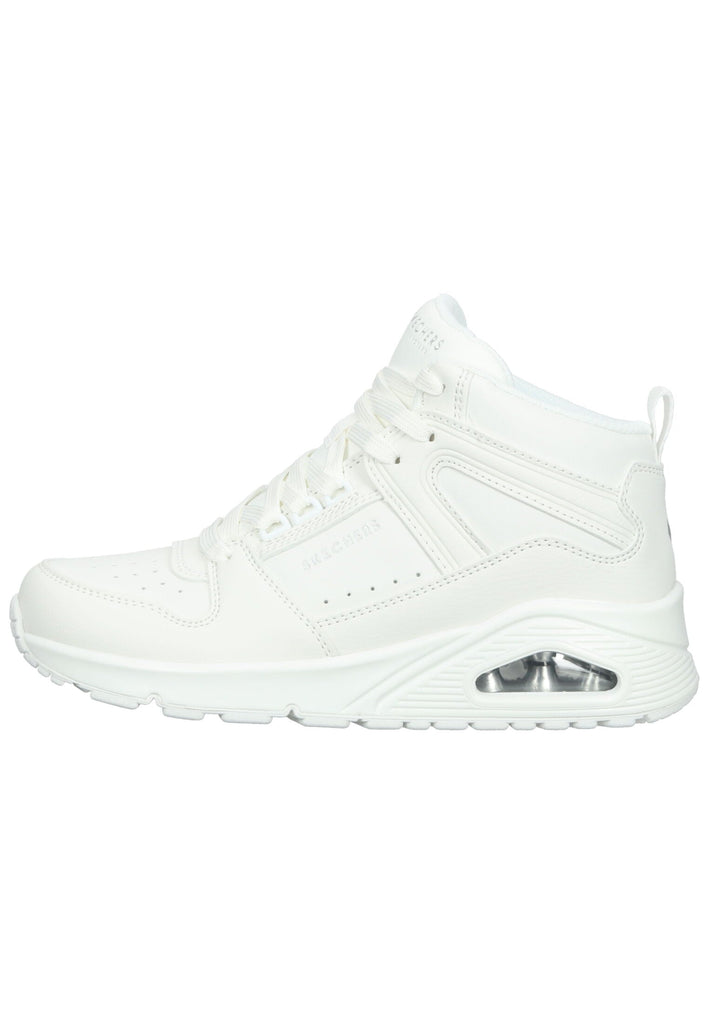 Skechers Sneaker Lederimitat Weiß - surf4shoes