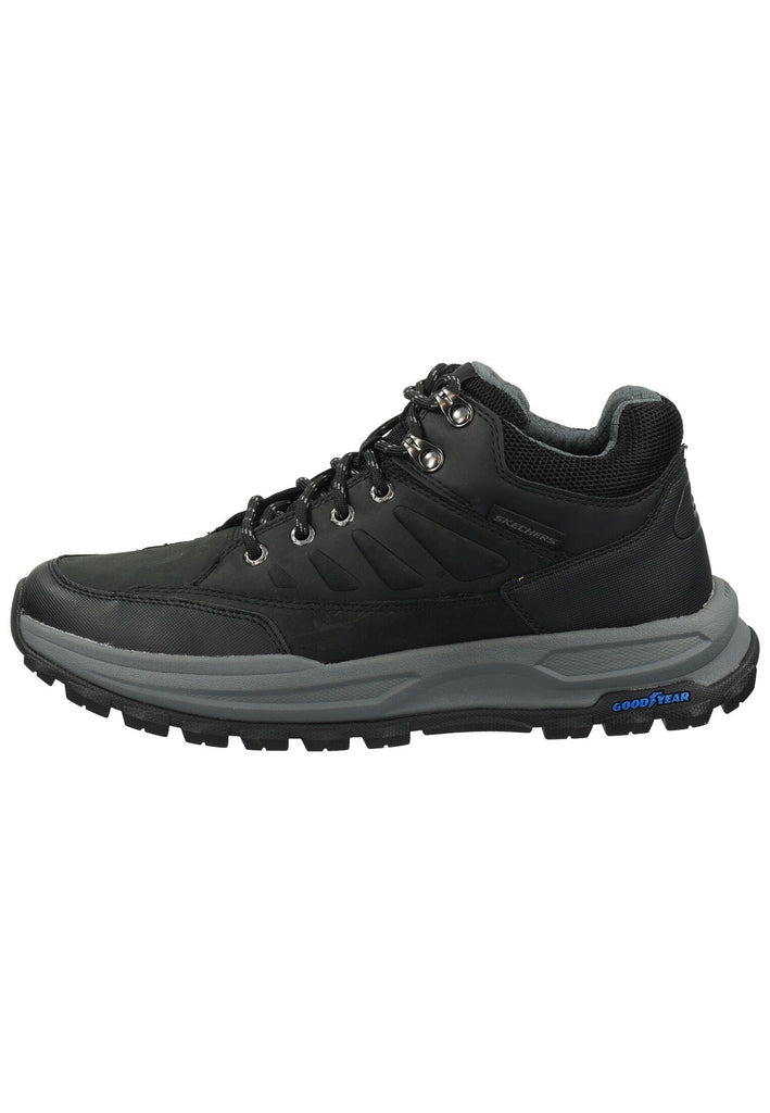Skechers Stiefelette Leder/Mesh Schwarz - surf4shoes