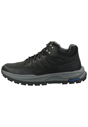 Skechers Stiefelette Leder/Mesh Schwarz - surf4shoes