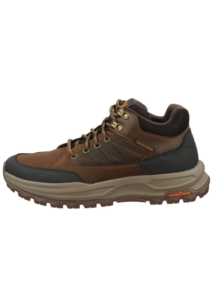 Skechers Stiefelette Leder/Mesh Braun - surf4shoes