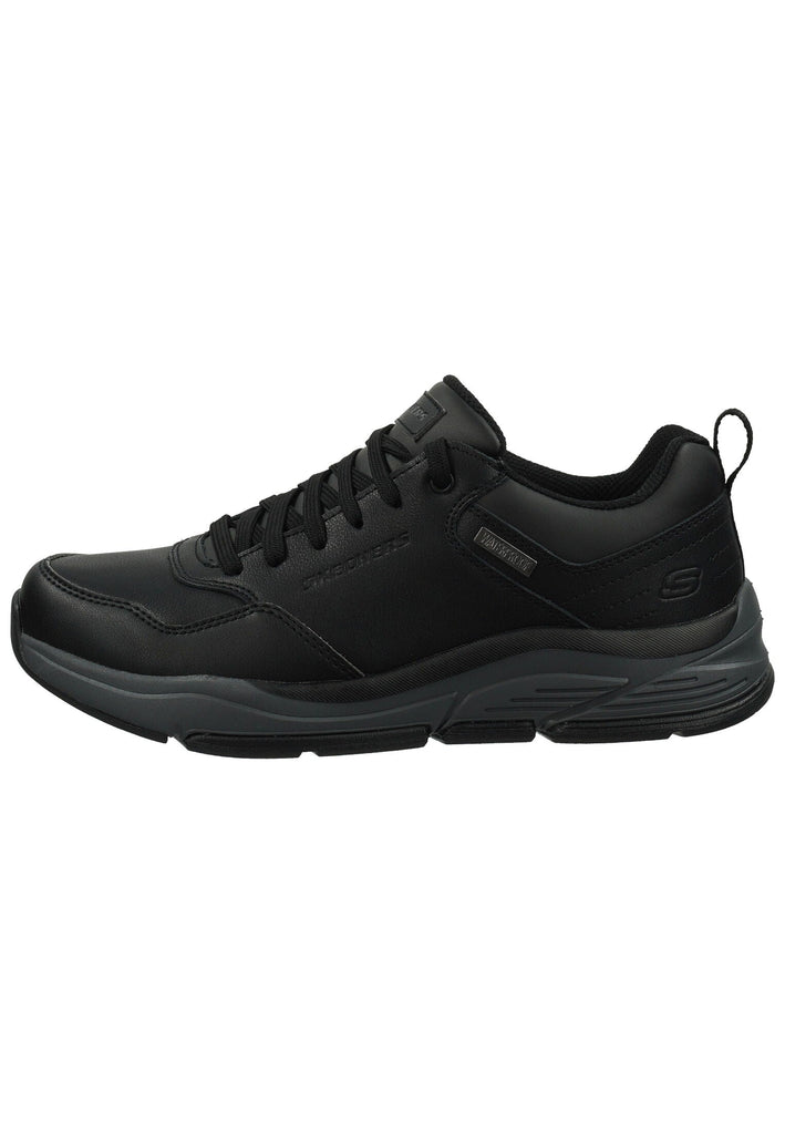Skechers Halbschuhe Lederimitat Schwarz - surf4shoes