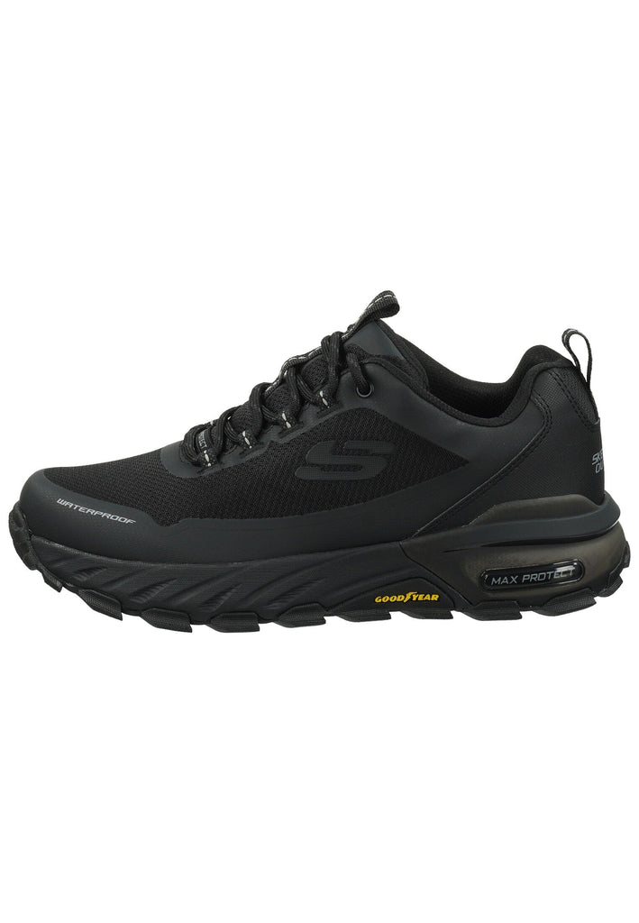 Skechers Sneaker Lederimitat/Mesh Schwarz - surf4shoes