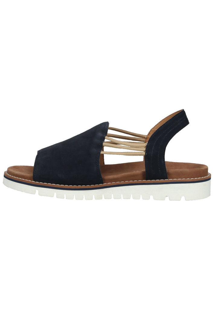 ara Sandalen Veloursleder Dunkelblau - surf4shoes