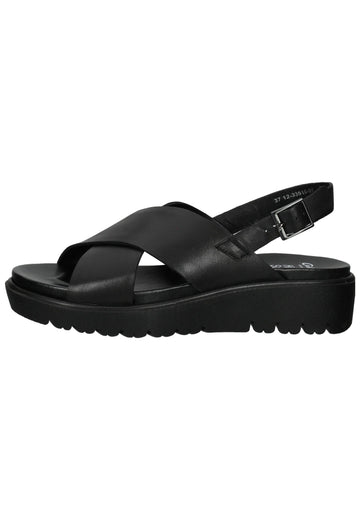 ara Sandalen Glattleder Schwarz - surf4shoes