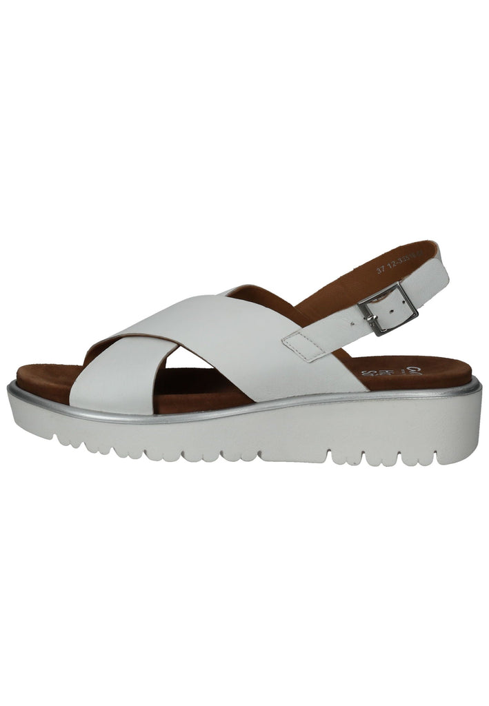 ara Sandalen Glattleder Weiß - surf4shoes