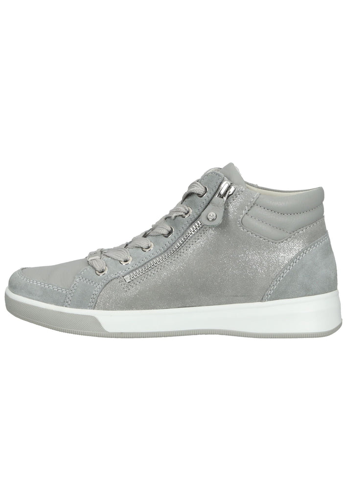 ara Sneaker Glattleder Grau - surf4shoes