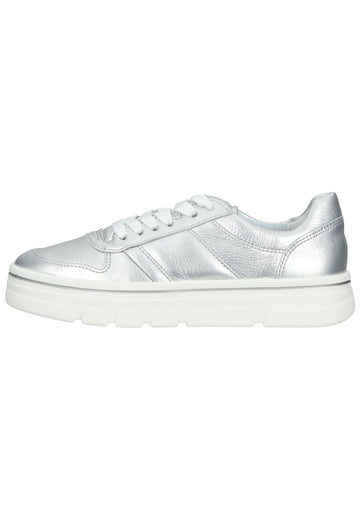 ara Sneaker Glattleder Silber - surf4shoes