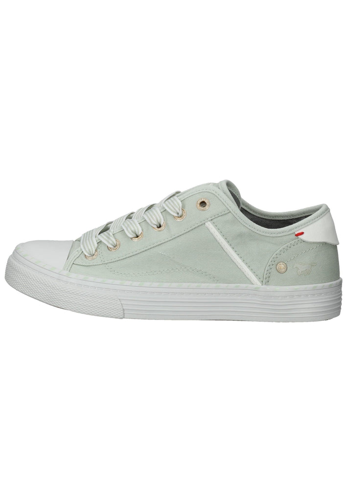 Mustang Sneaker Lederimitat/Textil Mint - surf4shoes