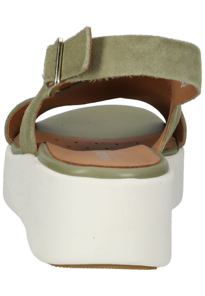 Geox Sandalen Veloursleder Hellgrün - surf4shoes