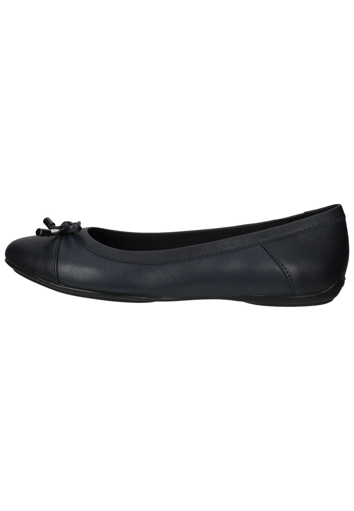 Geox Ballerinas Nappaleder Blau - surf4shoes