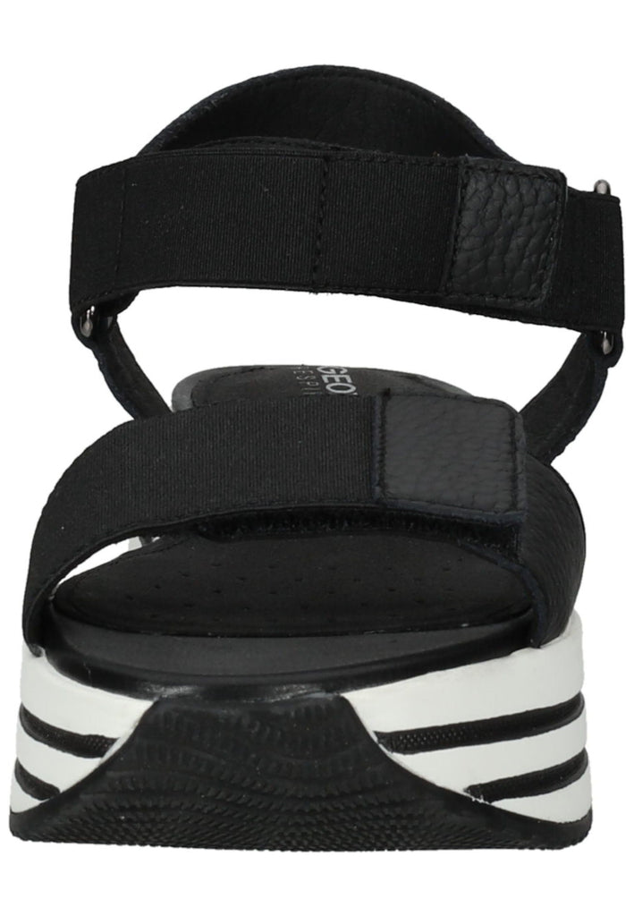 Geox Sandalen Leder Schwarz - surf4shoes