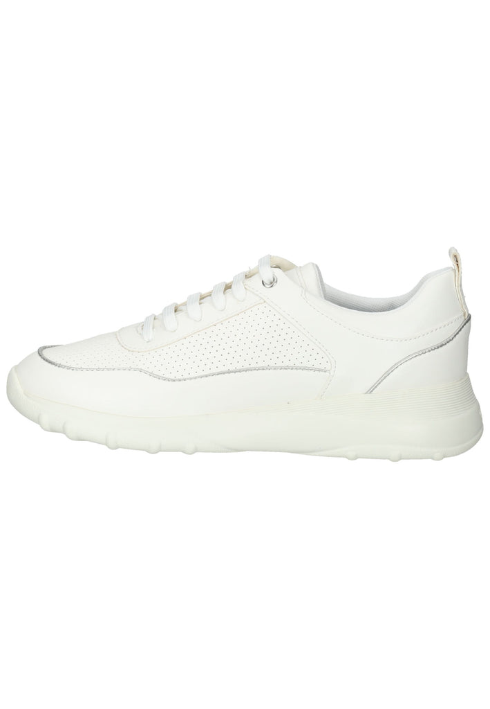 Geox Sneaker Lederimitat/Textil Weiß - surf4shoes
