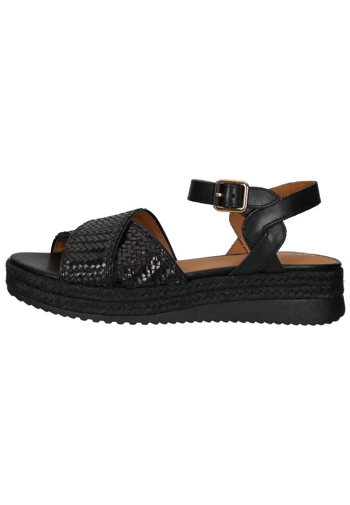 Geox Sandalen Leder Schwarz - surf4shoes