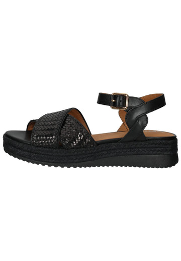 Geox Sandalen Leder Schwarz - surf4shoes
