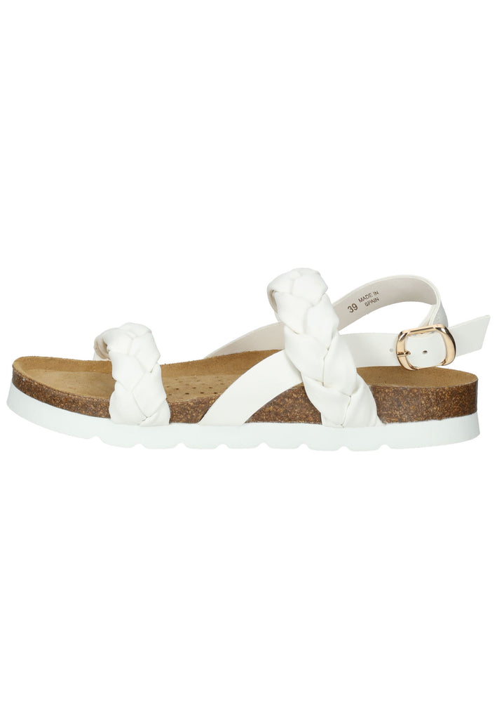 Geox Sandalen Lederimitat Weiß - surf4shoes
