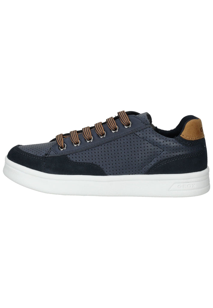 Geox Sneaker Lederimitat Navy - surf4shoes
