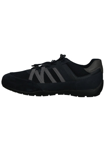 Geox Sneaker Lederimitat Blau - surf4shoes