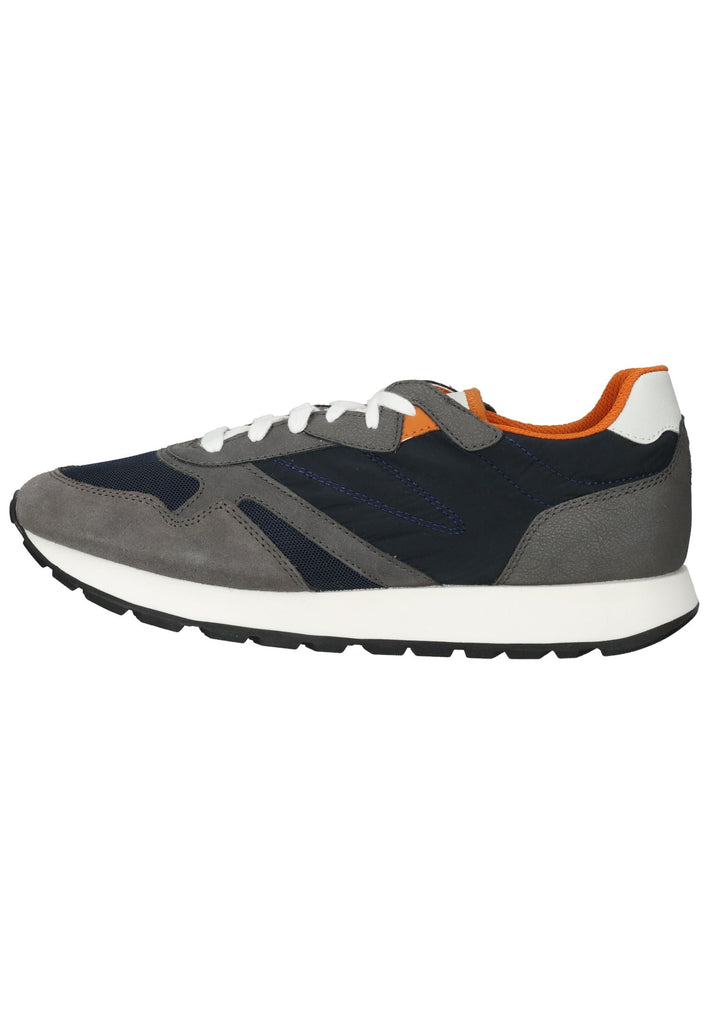 Geox Sneaker Lederimitat Blau - surf4shoes