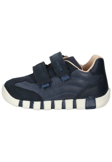 Geox Sneaker Veloursleder/Textil Navy - surf4shoes