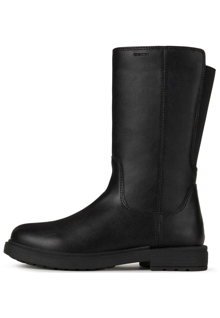Geox Stiefel Lederimitat/Textil Schwarz - surf4shoes