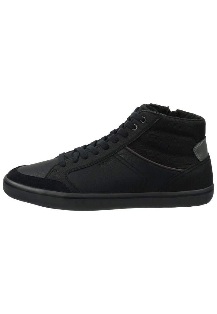 Geox Sneaker Leder/Textil Schwarz - surf4shoes