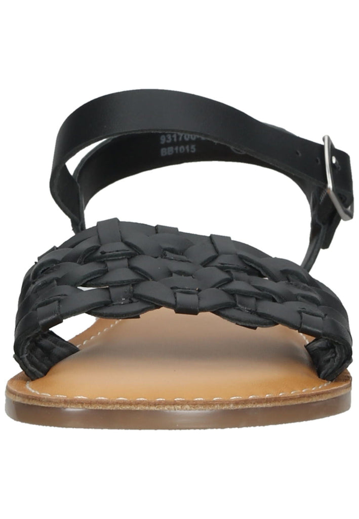 Kickers Sandalen Leder Schwarz - surf4shoes