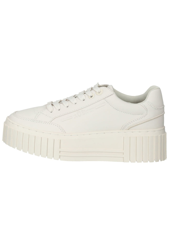 s.Oliver Sneaker Lederimitat Nude - surf4shoes