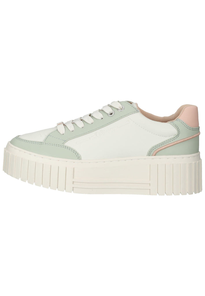 s.Oliver Sneaker Lederimitat Mint - surf4shoes